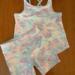 🫐3/$30 Joe Fresh Pastel Tie-Dye Set size 3T